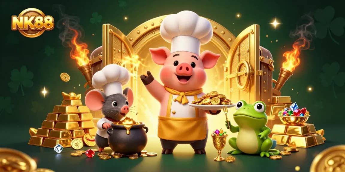 Experience thrilling wins at NK88 with vibrant gold treasures and a lively culinary scene.