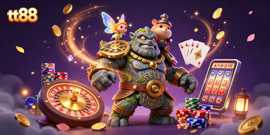 Engage with tt88's thrilling casino experience featuring games, excitement, and winnings.