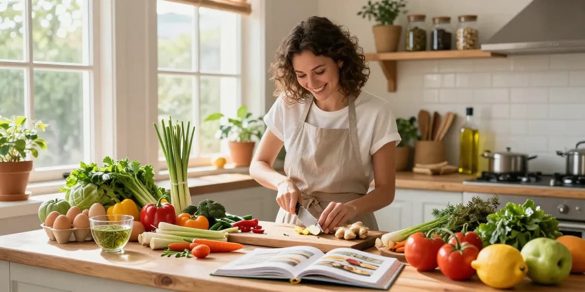Cooking delicious meals with fresh ingredients including ginger and lemongrass while highlighting สล็อต techniques.