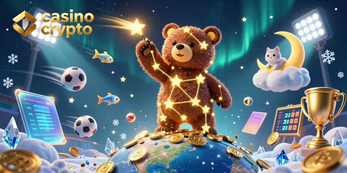 Jouez sur des machines à sous et obtenez des gains avec le casino crypto parmi les étoiles scintillantes.