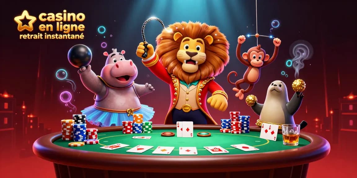 Jouez au casino en ligne retrait instantané et gagnez directement vos gains en un éclair.