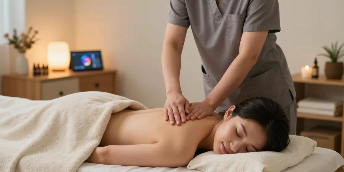 Experience premium 하남출장마사지 in a calming home atmosphere with a professional therapist.