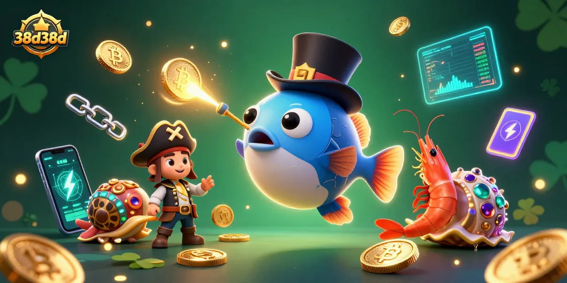 A maneira divertida como o 38d38d atrai moedas douradas com um peixe-lanterna é uma comparação fascinante ao jogo.