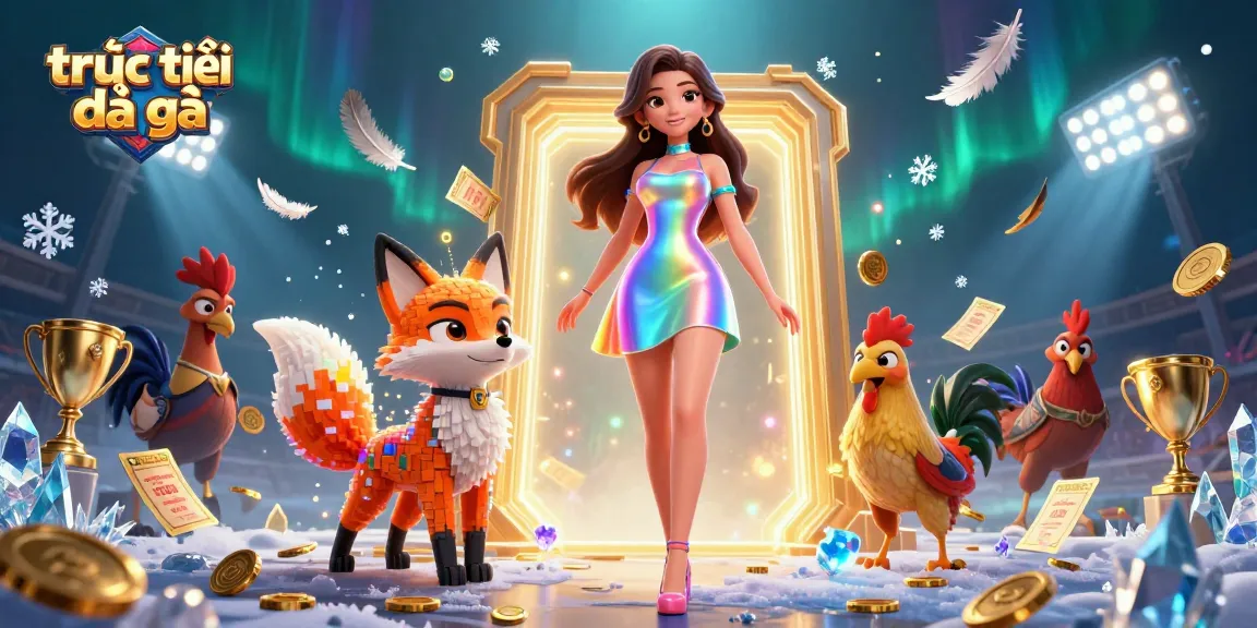 Experience exciting trực tiếp đá gà action with vibrant characters and dynamic elements in a colorful scene.