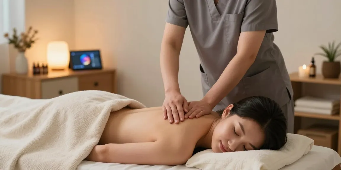Experience premium 하남출장마사지 in a calming home atmosphere with a professional therapist.