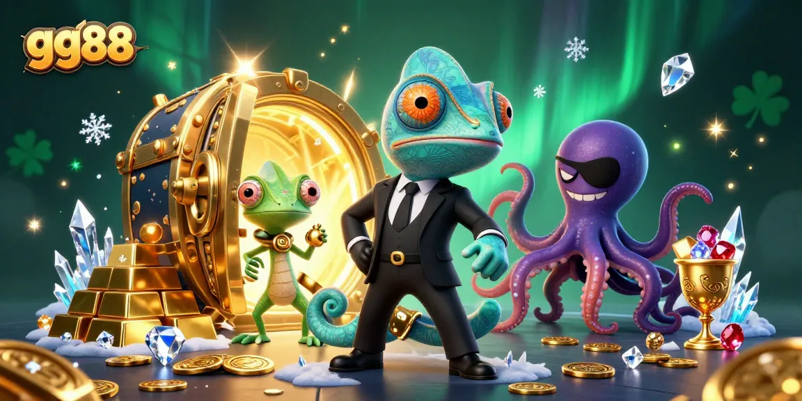Engage with the vibrant world of gg88, where a secret agent chameleon and golden gadgets meet gaming riches.
