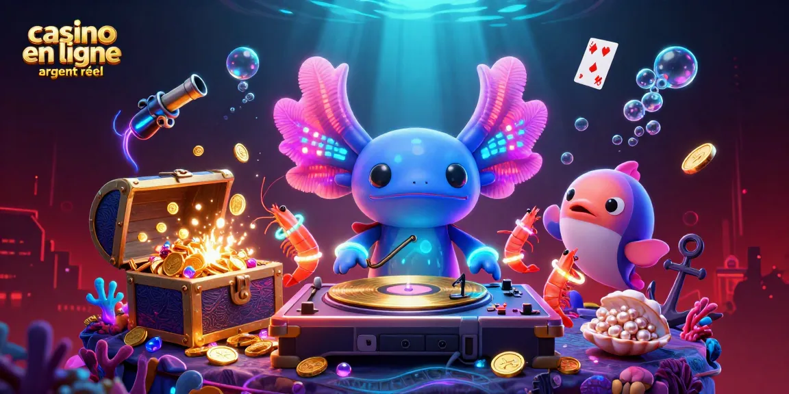 Profitez de jeux captivants dans un casino en ligne argent réel avec des personnages animés et des éléments flashy.