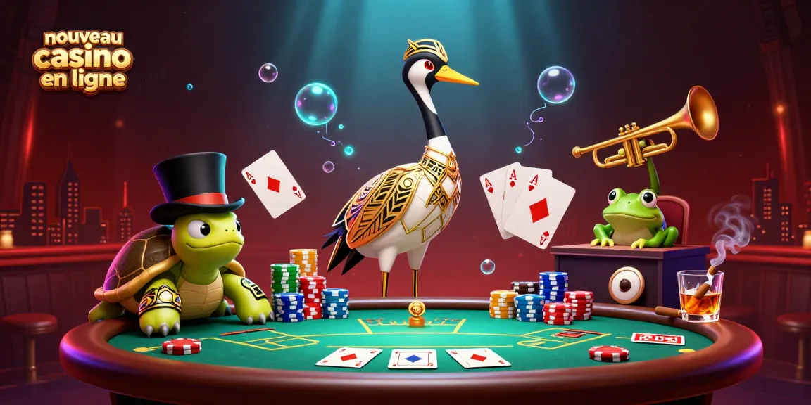 Jouez avec des personnages uniques dans un nouveau casino en ligne plein de couleurs et de détails.