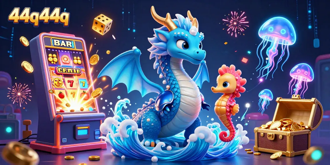 Experience the thrill of 44q44q with a vibrant casino-inspired underwater adventure.