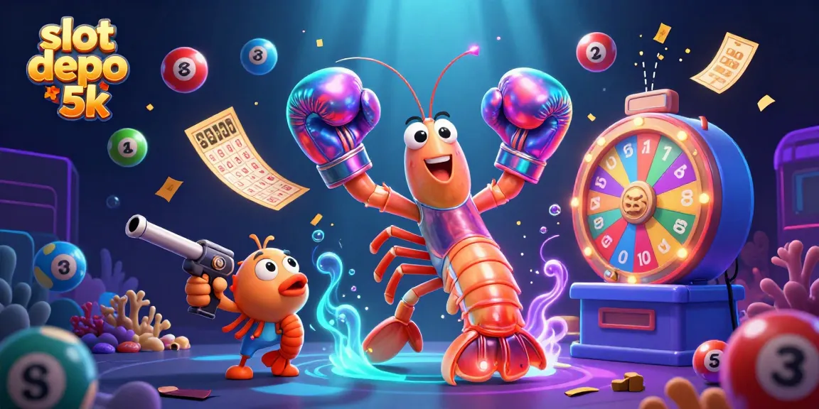 Engage with the vibrant slot depo 5k scene featuring colorful symbols and dynamic action.
