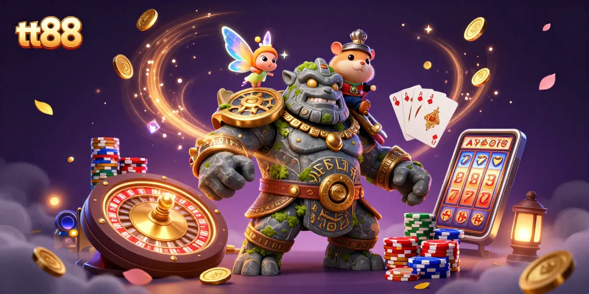 Engage with tt88's thrilling casino experience featuring games, excitement, and winnings.