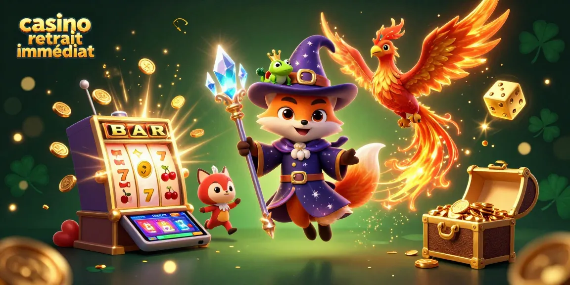 Jeux passionnants sur casino retrait immédiat avec un renard sorcier et un phénix.