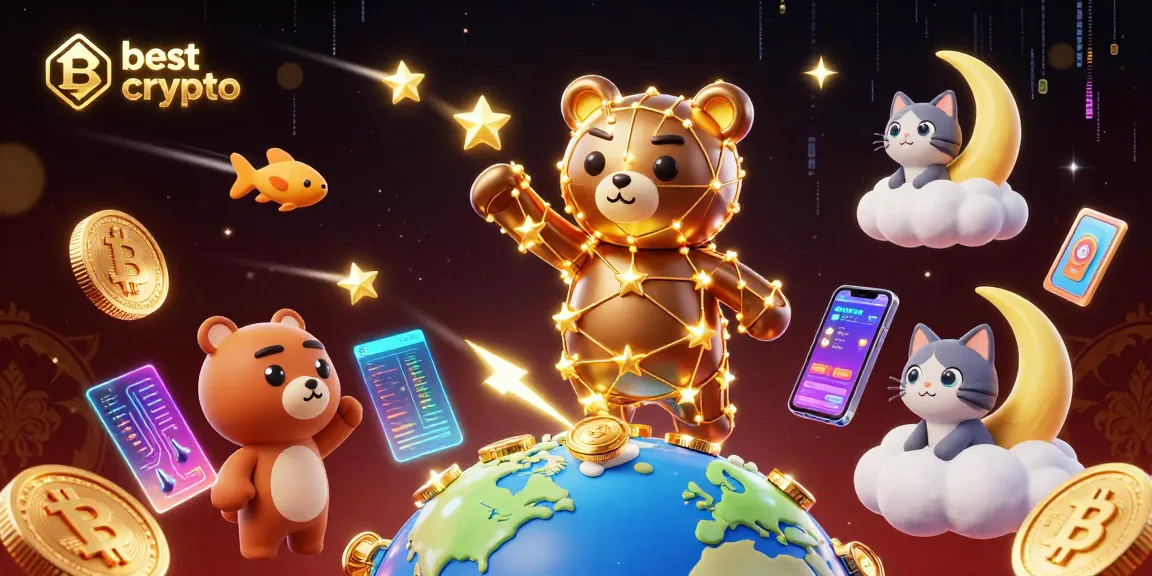 Jouez au meilleur crypto casino avec des éléments de jeu numériques captivants et des personnages en 3D.