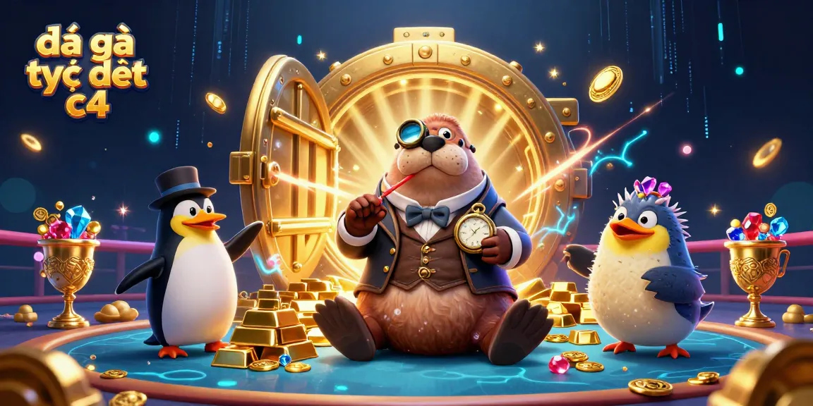 Watch epic đá gà trực tiếp c4 action unfold in this vibrant underwater arena scene.