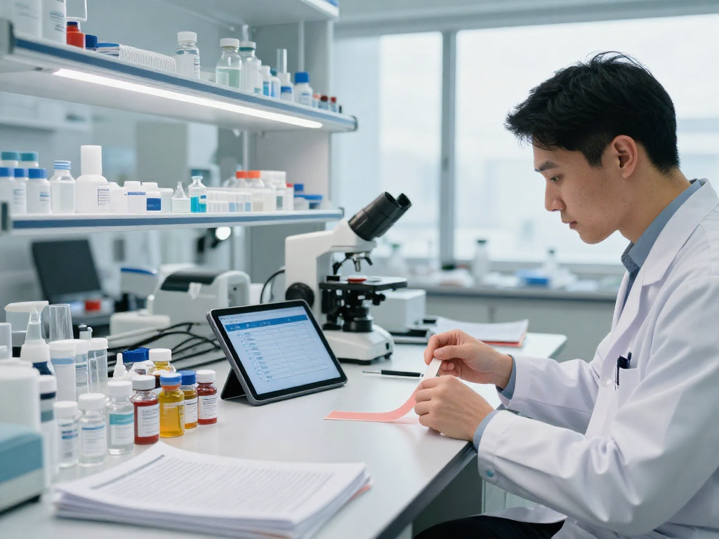 Examining TB 500 benefits with innovative buccal strip technology in a modern lab