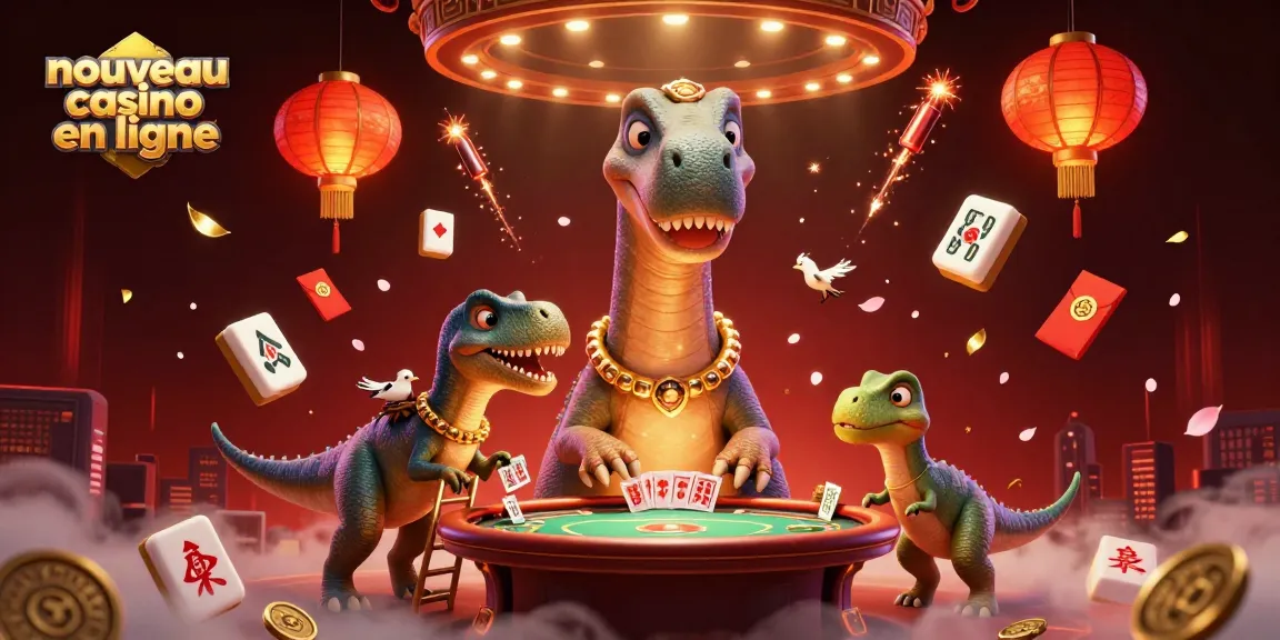 Vivez l'expérience du nouveau casino en ligne avec des jeux et éléments festifs.