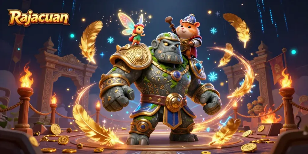 Engage in epic gameplay on Rajacuan, experiencing a thrilling casino adventure with magical elements and captivating characters.