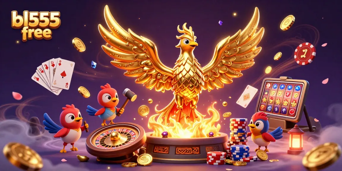 Experience thrilling gameplay at bl555 free with dynamic casino visuals featuring golden phoenix and rich gaming elements.
