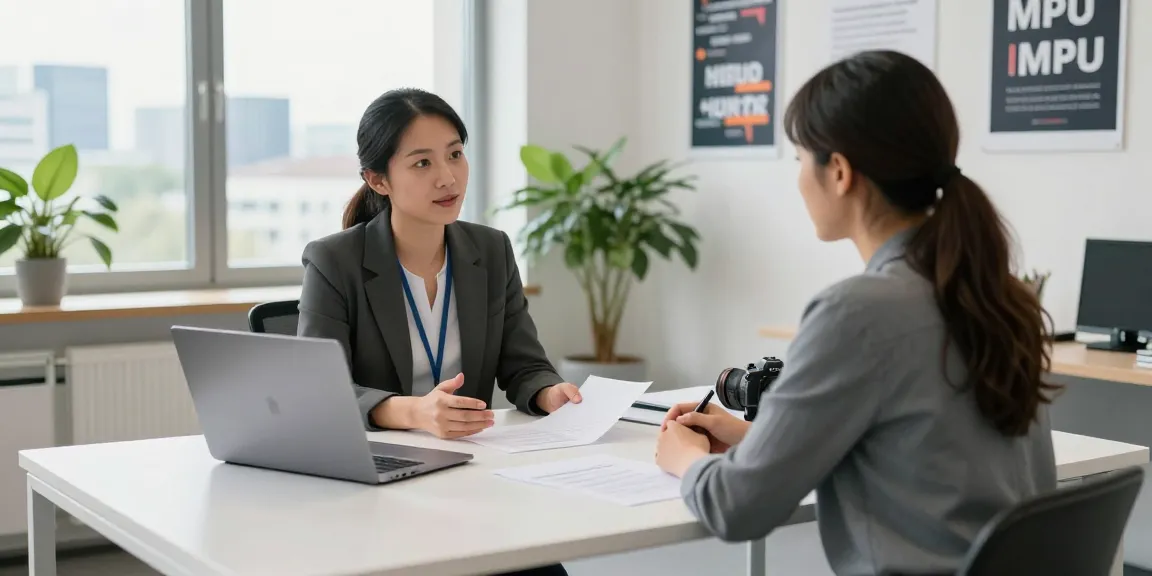 Professionelle MPU Vorbereitung in Hannover mit Berater und Klient im modernen Büro.