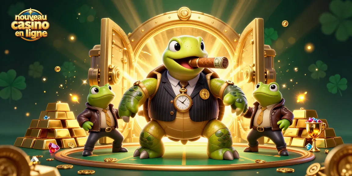 Découvrez les jeux au nouveau casino en ligne avec une tortue et des grenouilles en direct.
