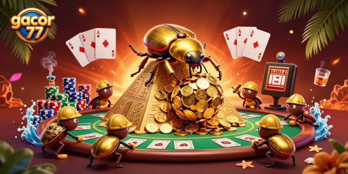 Gacor 77 menghadirkan keajaiban dengan ilmu slot emas dan simbol kasino yang mengagumkan.