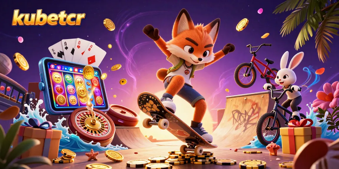 Experience vibrant gameplay with kubetcr's dynamic characters and engaging casino elements.