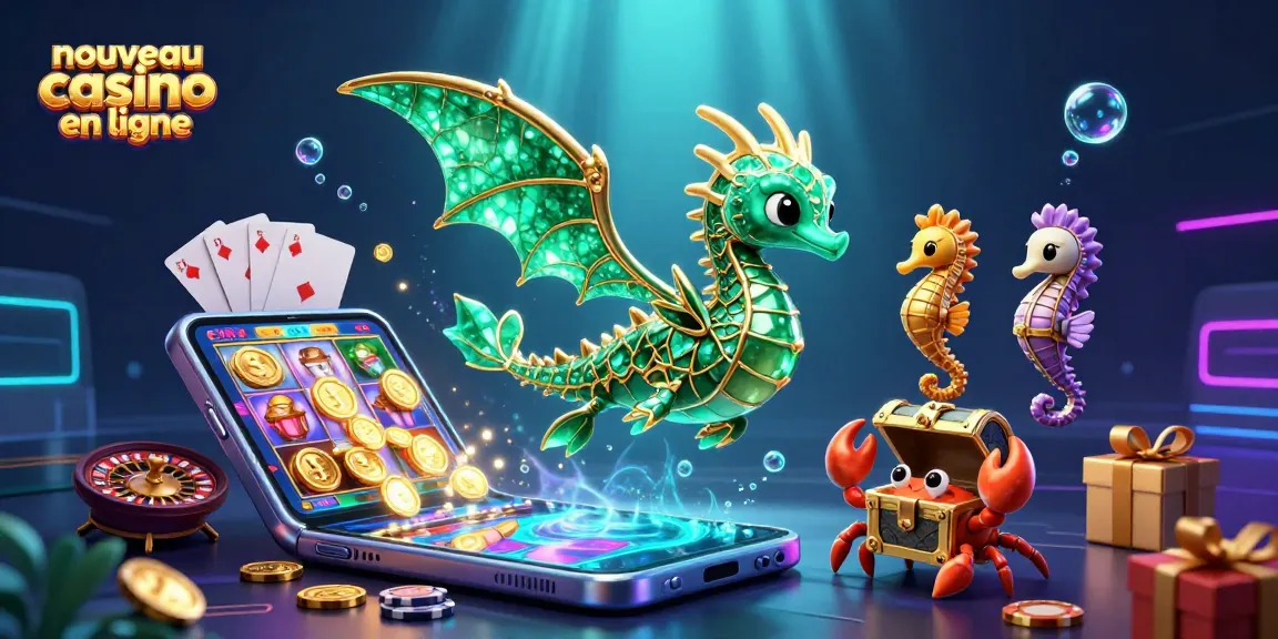 Découvrez un nouveau casino en ligne avec un dragon fantastique et des jeux de casino scintillants.