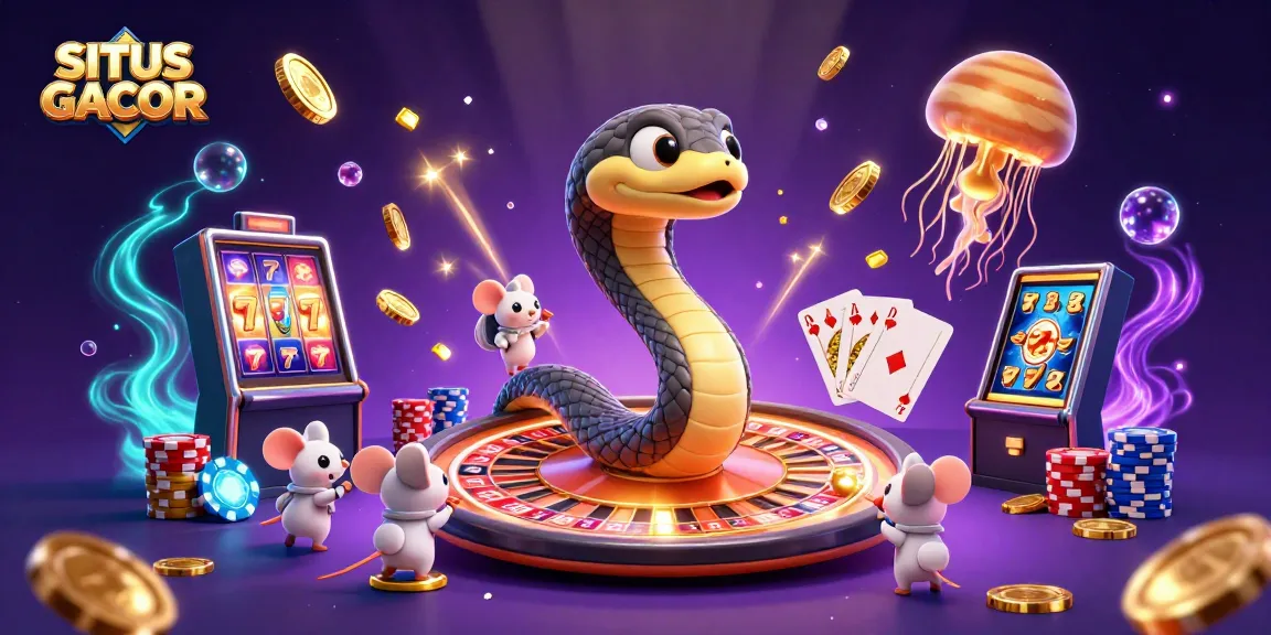 Experience thrilling moments as SITUS GACOR comes alive with vibrant gaming visuals.