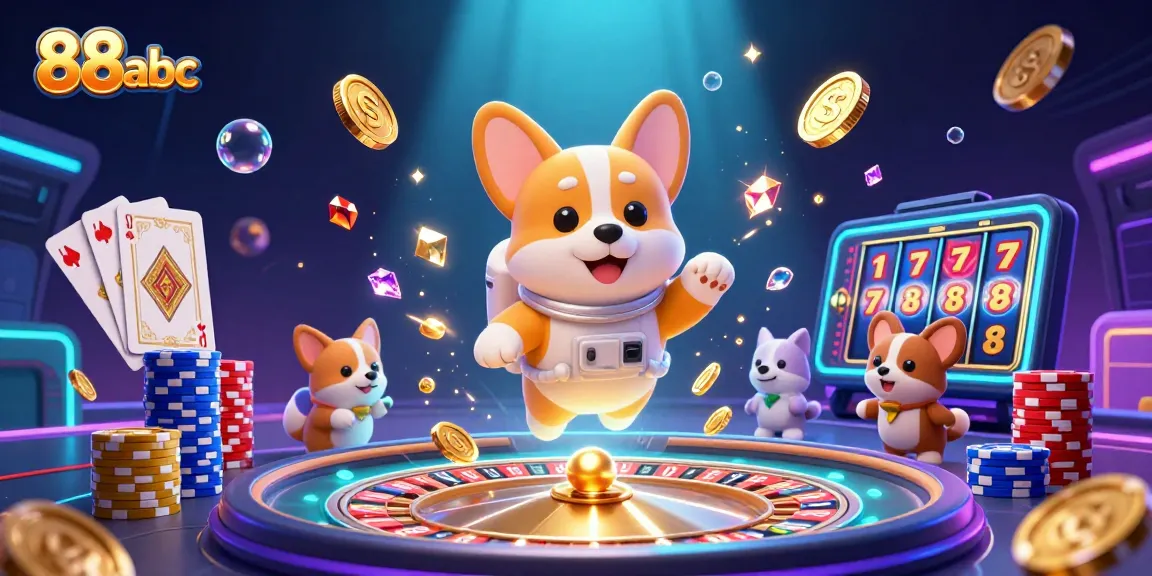 Experience thrilling gameplay with 88abc's dynamic casino scene showcasing vibrant elements and exciting action.