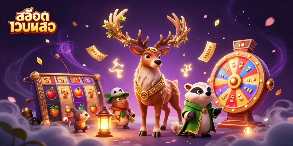 Activate your gaming excitement with สล็อตเว็บตรง and celebrate big wins in this vibrant 3D illustration.