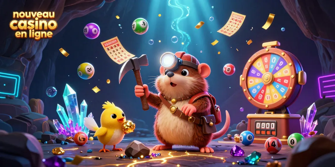 Jouez aux nouveaux casinos en ligne avec un nuage de ballons colorés, joyeuse ambiance ludique.