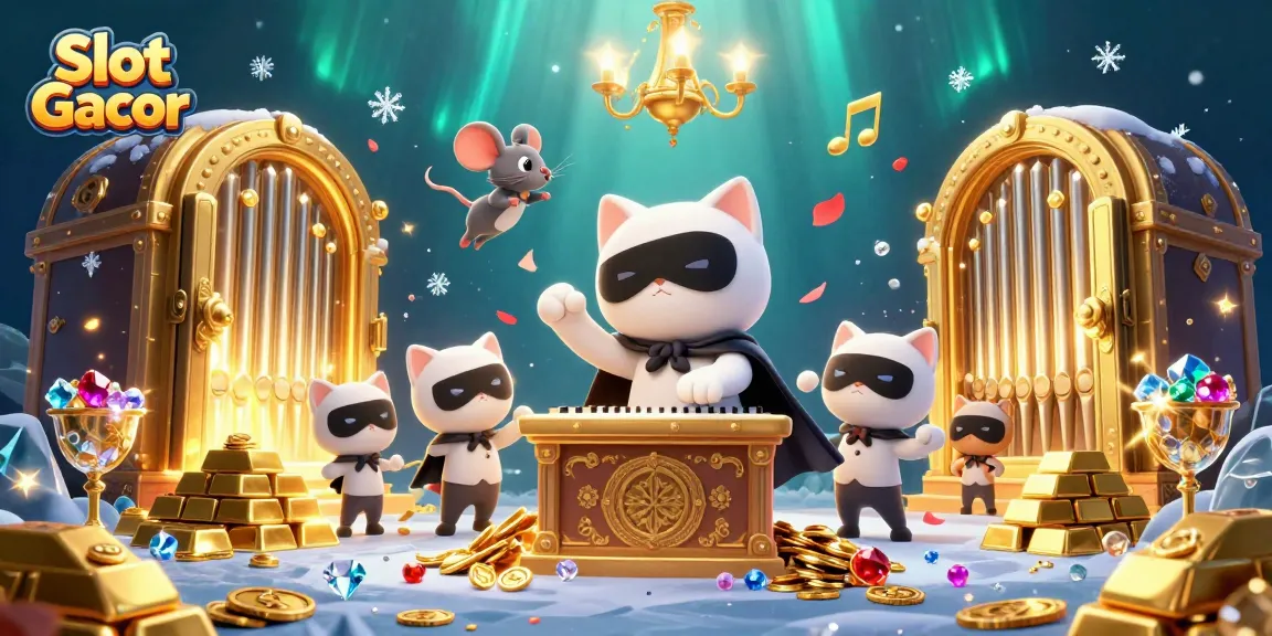 Engage with Slot Gacor as enchanting characters illuminate a vibrant casino scene.