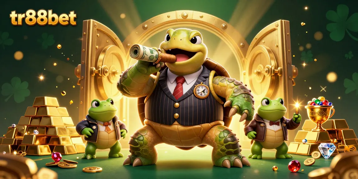 Experience thrilling gaming at tr88bet with a vibrant 3D casino scene featuring engaging characters and elements.