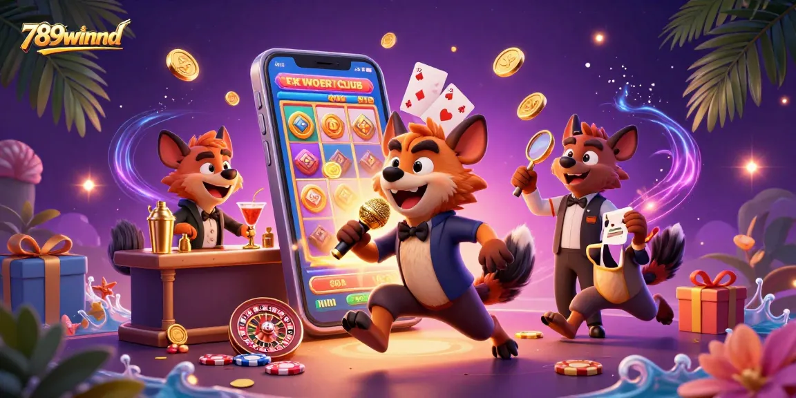 Experience thrilling comedy and gaming action at 789winnd's vibrant casino atmosphere.