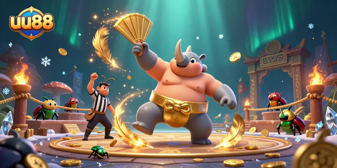 uu88 invites players to experience thrilling casino adventures with a colorful, dynamic scene.