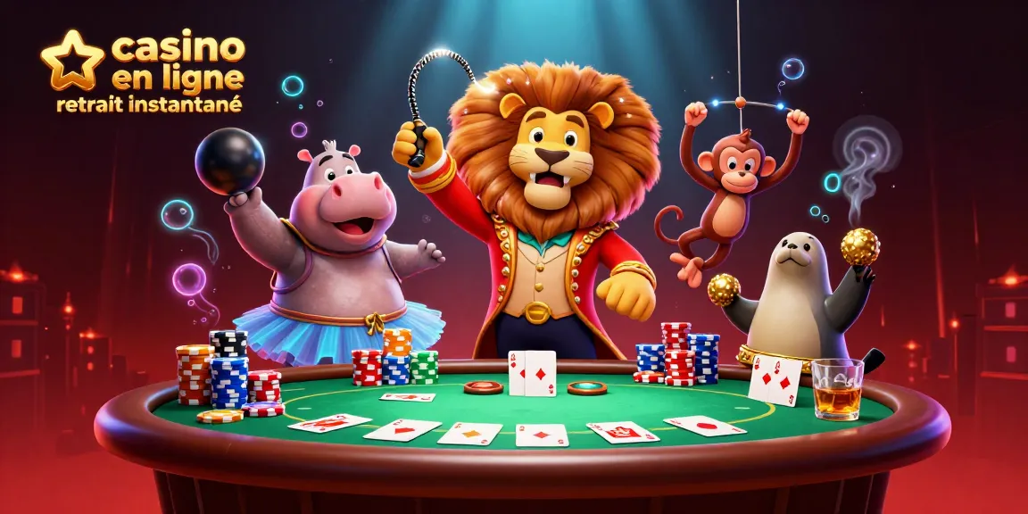 Jouez au casino en ligne retrait instantané et gagnez directement vos gains en un éclair.