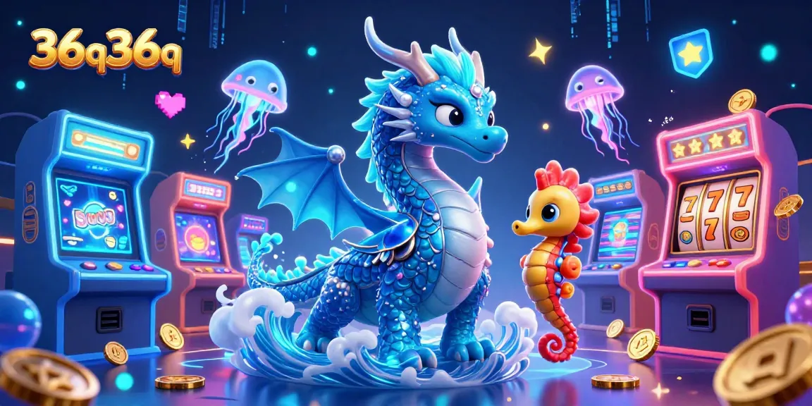Atraia a sorte no 36q36q com uma ilustração vibrante de dragão e cavaleiro em um cenário de jogos.