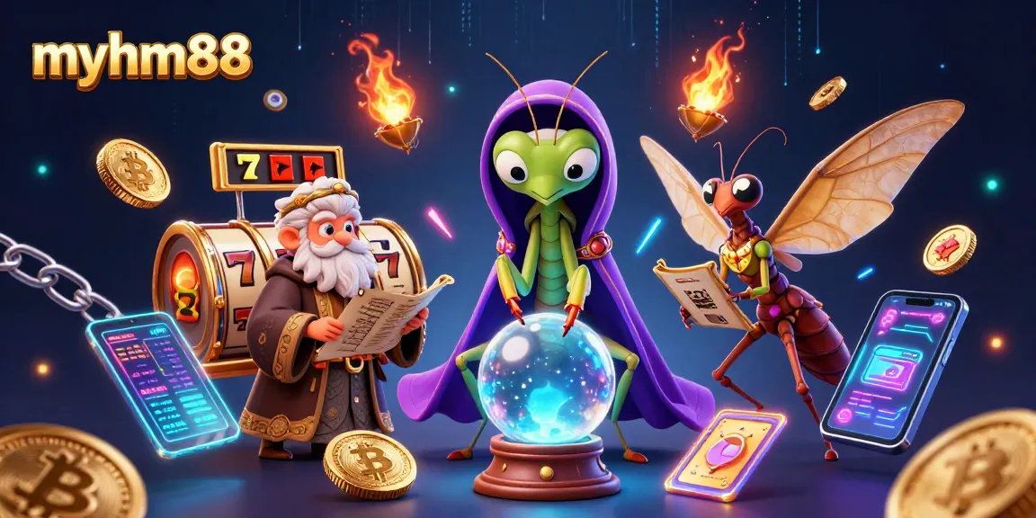 Engage in thrilling gameplay at myhm88 with vibrant casino action featuring slots and crypto elements.